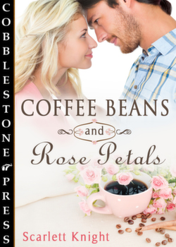 Coffee Beans and Rose Petals