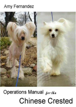 Operations Manual for the Chinese Crested