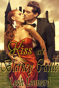 Kiss at Blarney Castle